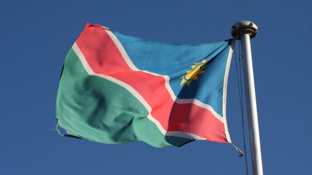 namibia nambia flag