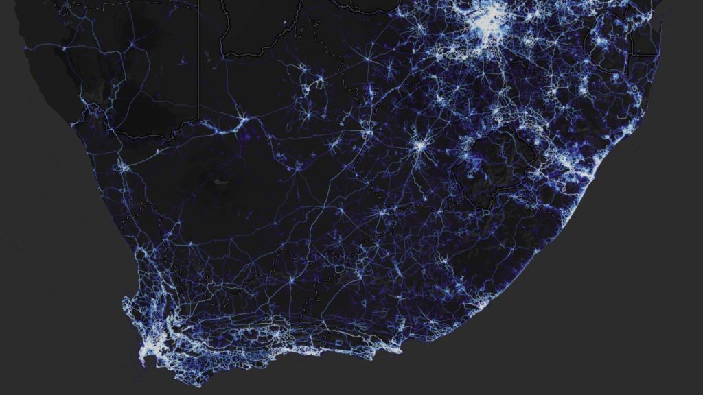 strava heat map military bases south africa