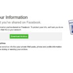 facebook download your data 1