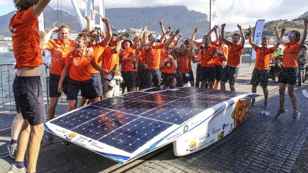sasol solar challenge 2016 nuon winners
