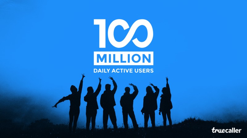 truecaller 100 million users