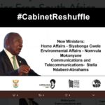 cyril ramaphosa cabinet reshuffle november 2018