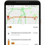 google maps bus delays