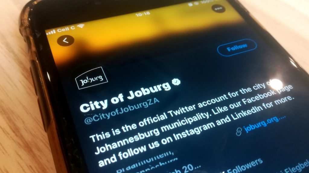 Johannesburg cyber attack