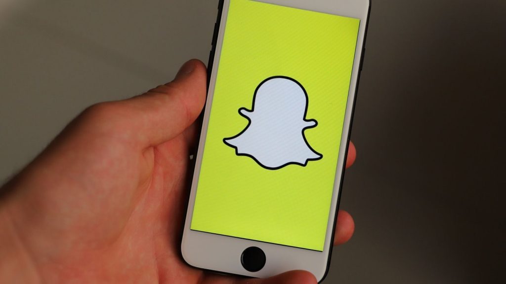 Snapchat social media app
