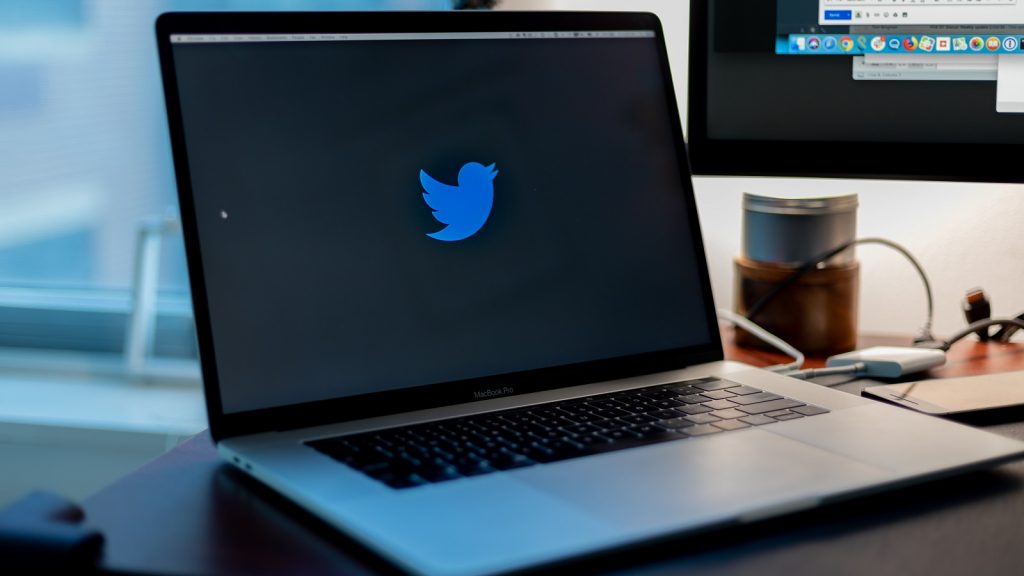 twitter logo laptop hack