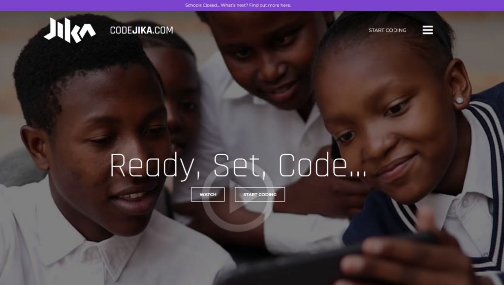 codejika coding website for high school
