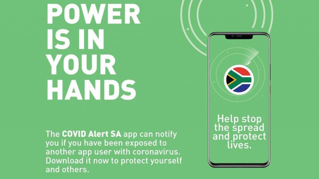 covid alert south africa app