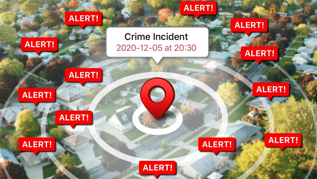 crimespotter crime reporting app