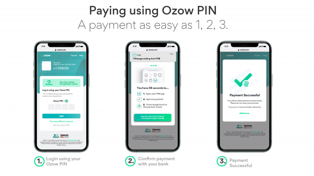 pay using ozow pin