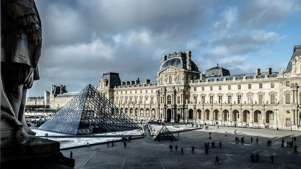 Louvre Paris France art museum gallery exhibition mona lisa