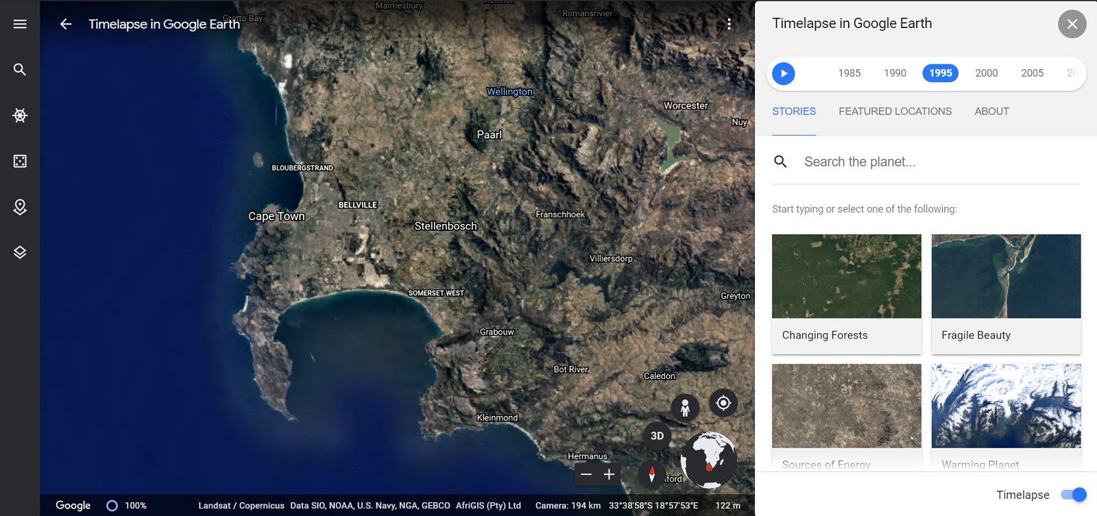 google earth introduces timelapse here s how to use it laptrinhx news