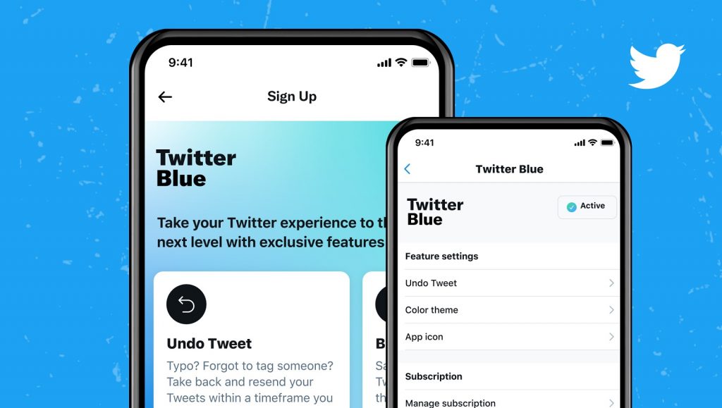 twitter blue subscription paid version