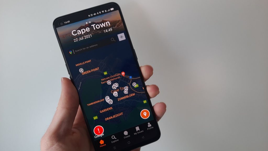 My Smart City Cape Town Johannesburg Service delivery app