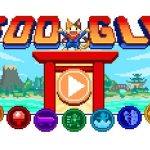 Google Doodle Olympic Games Island 16-bit Lucky