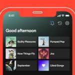 Spotify What's New feed app music podcasts artists releases albums