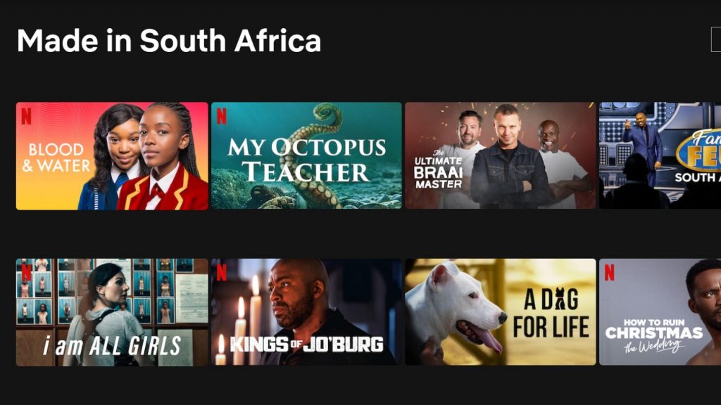 netflix south african collection made in sa