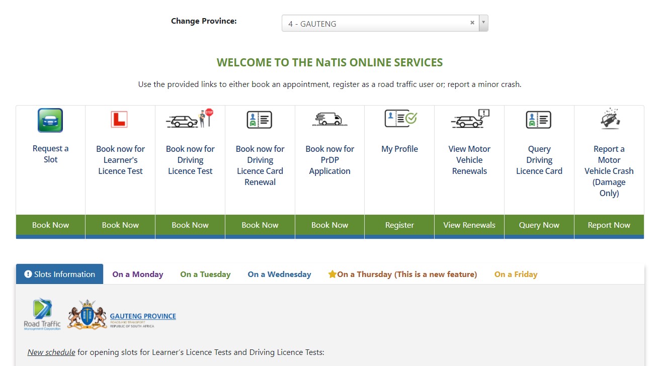 Govt wants to roll out Gauteng online booking system for driver’s licences nationally