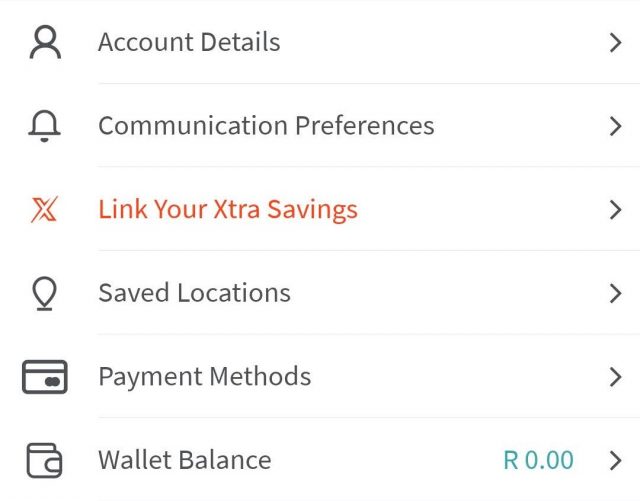 link xtra savings card menu