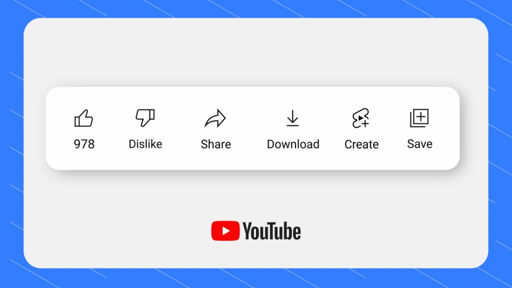 youtube dislikes button and count change