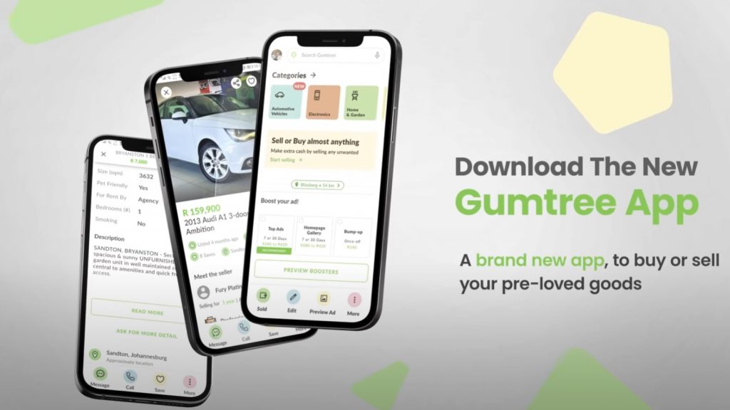 new gumtree app