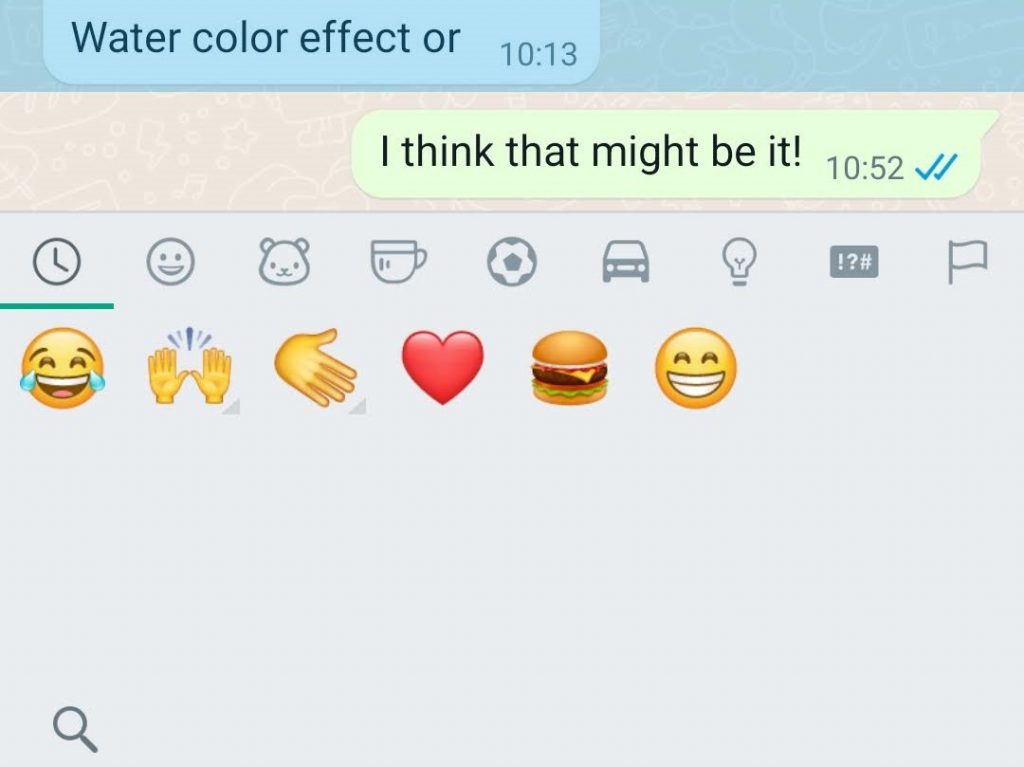 whatsapp emoji keyboard